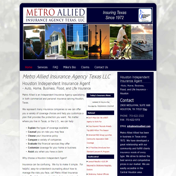 Metro Allied Insurance Agency Texas LLC